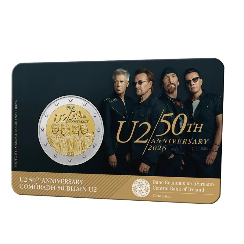 Irlande - Pièce 2 Euro 2026 cupro-nickel et nickel-laiton BU - U2