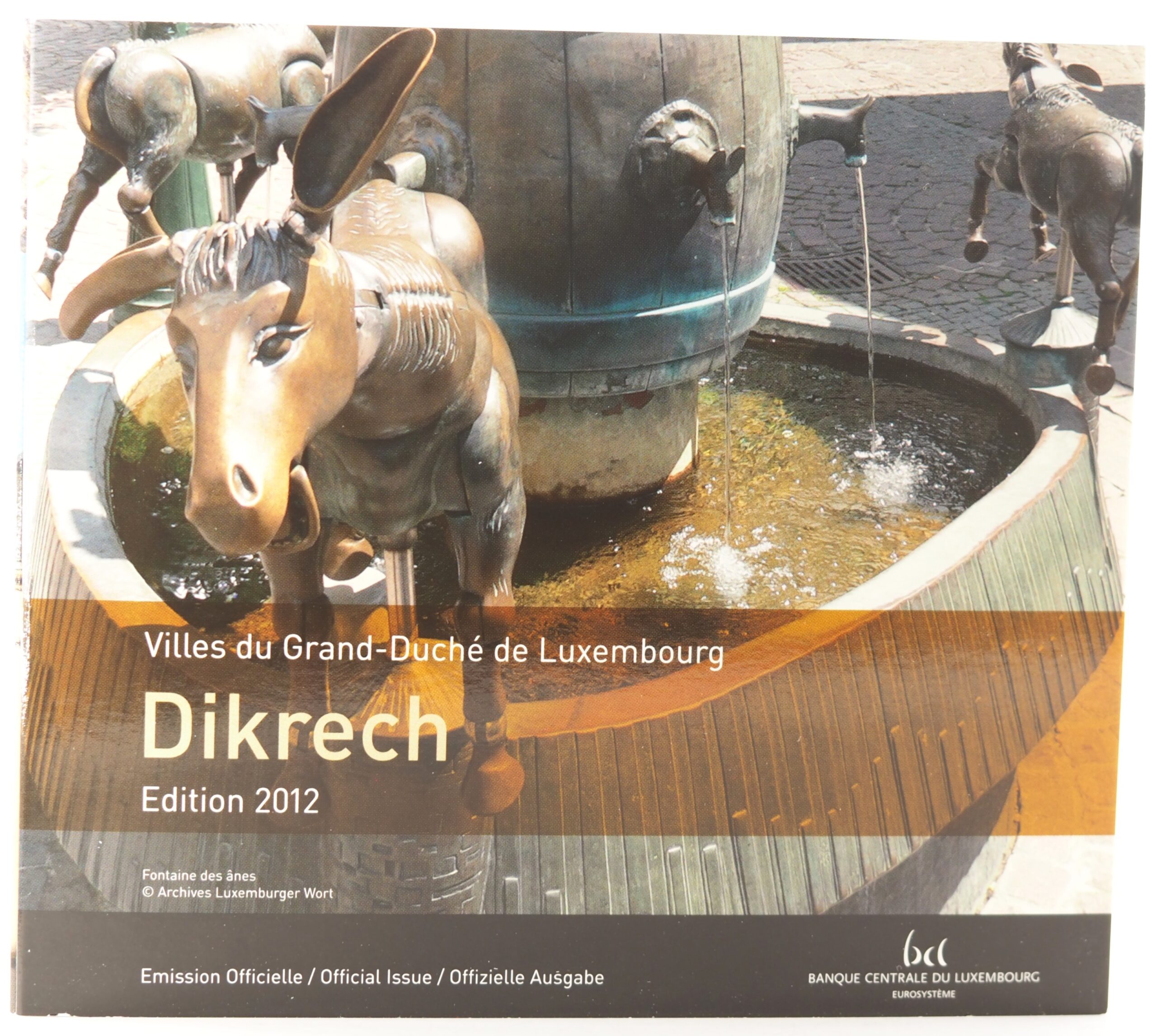 Luxembourg - Coffret Euro 2012 BU - Diekirch – Image 3