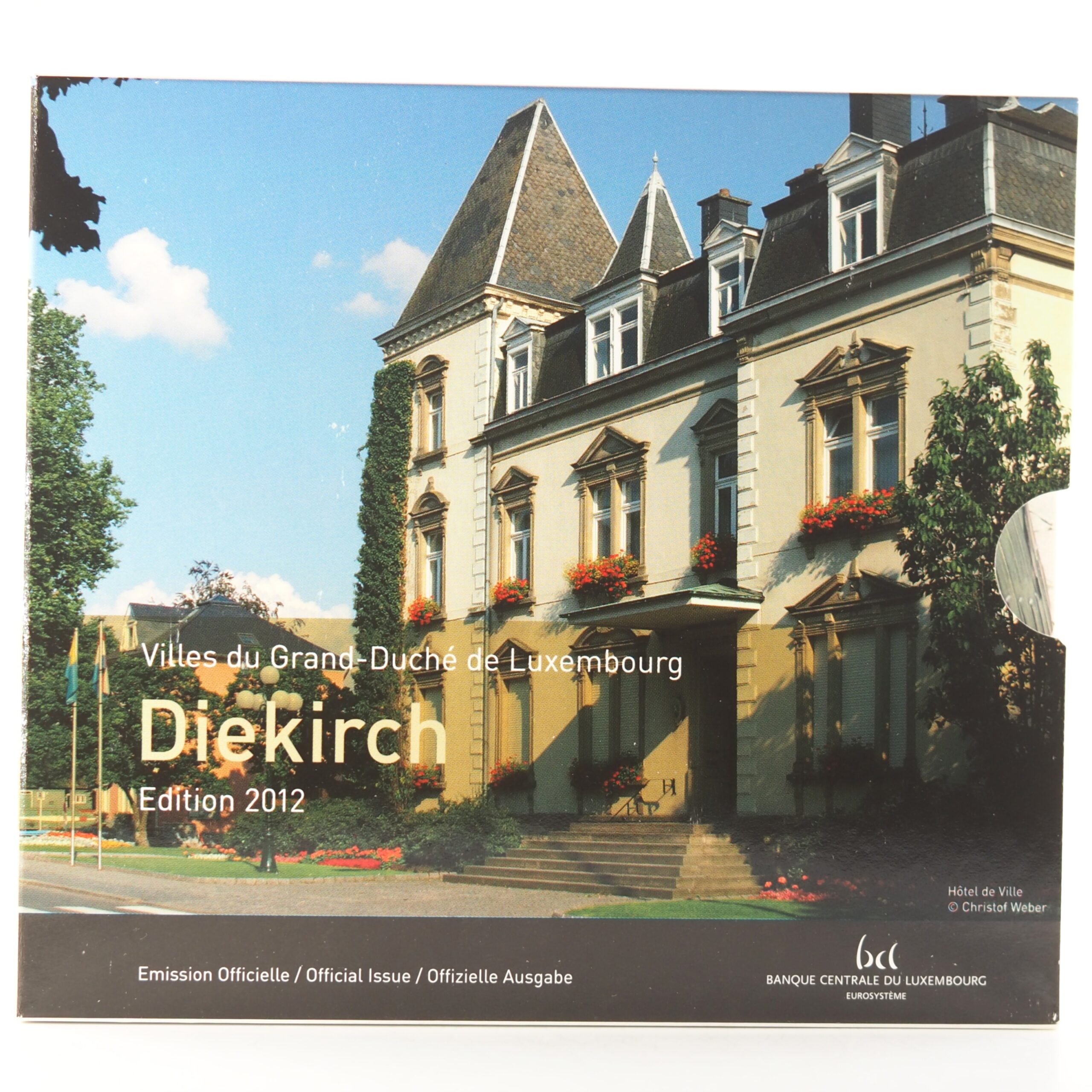 Luxembourg - Coffret Euro 2012 BU - Diekirch