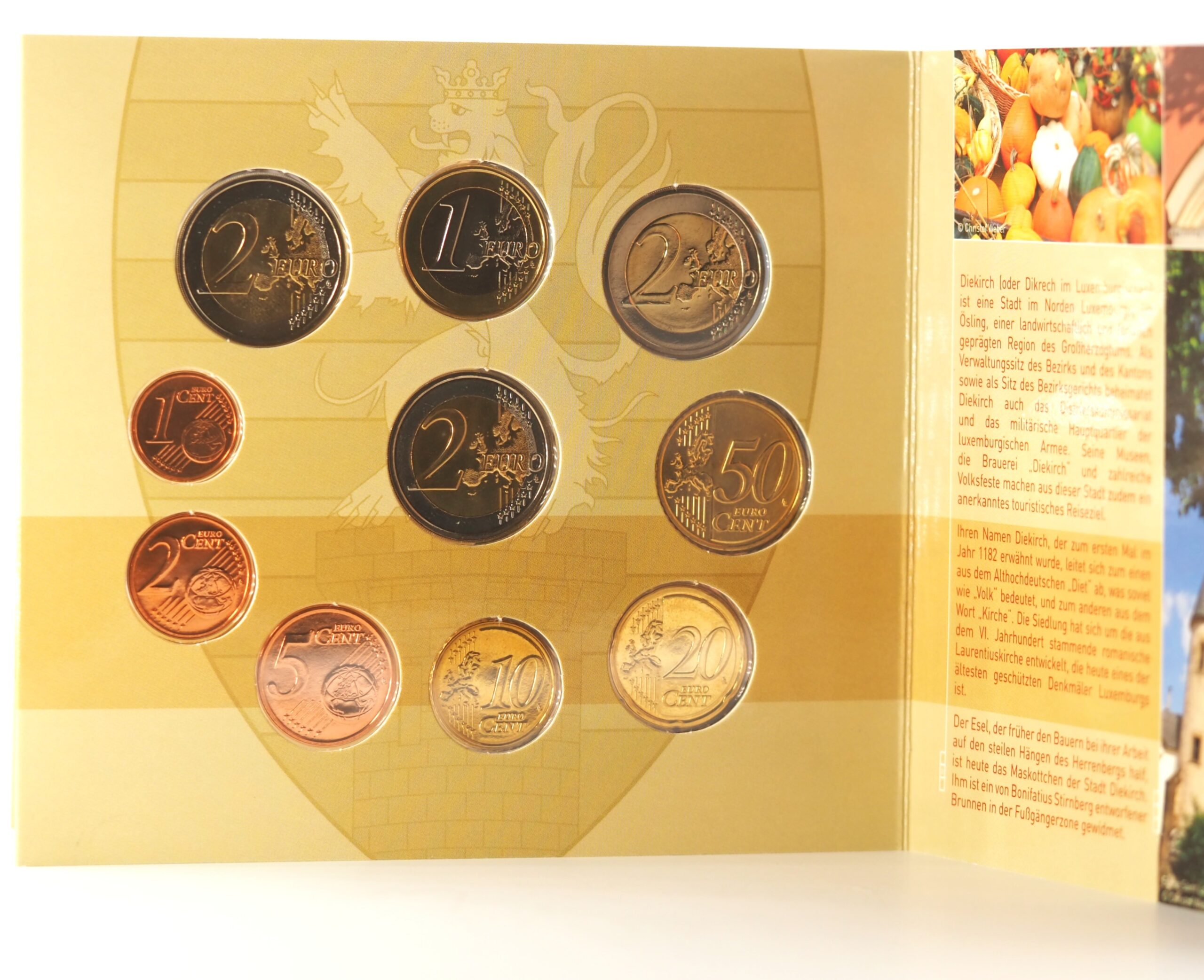Luxembourg - Coffret Euro 2012 BU - Diekirch – Image 6
