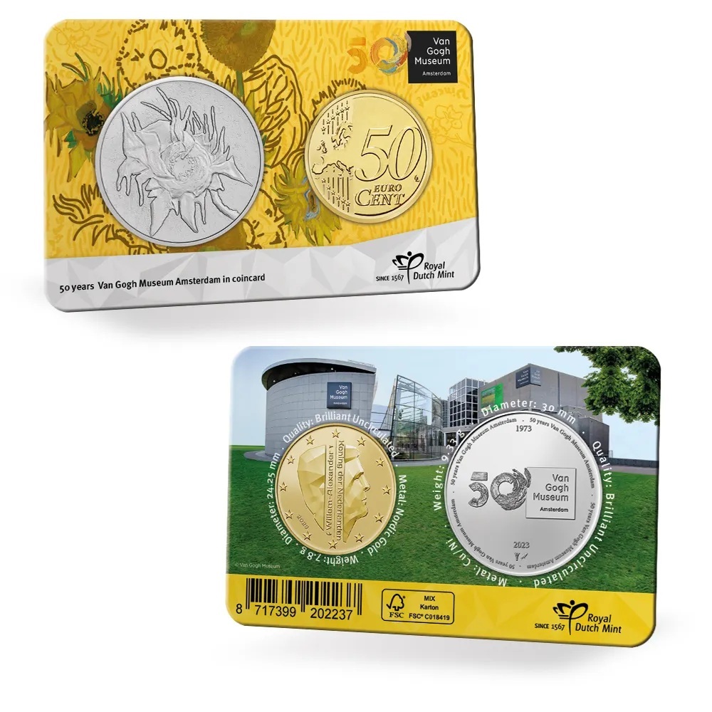 Pays-Bas - Carte Euro 2023 BU - Musée Van Gogh – Image 5