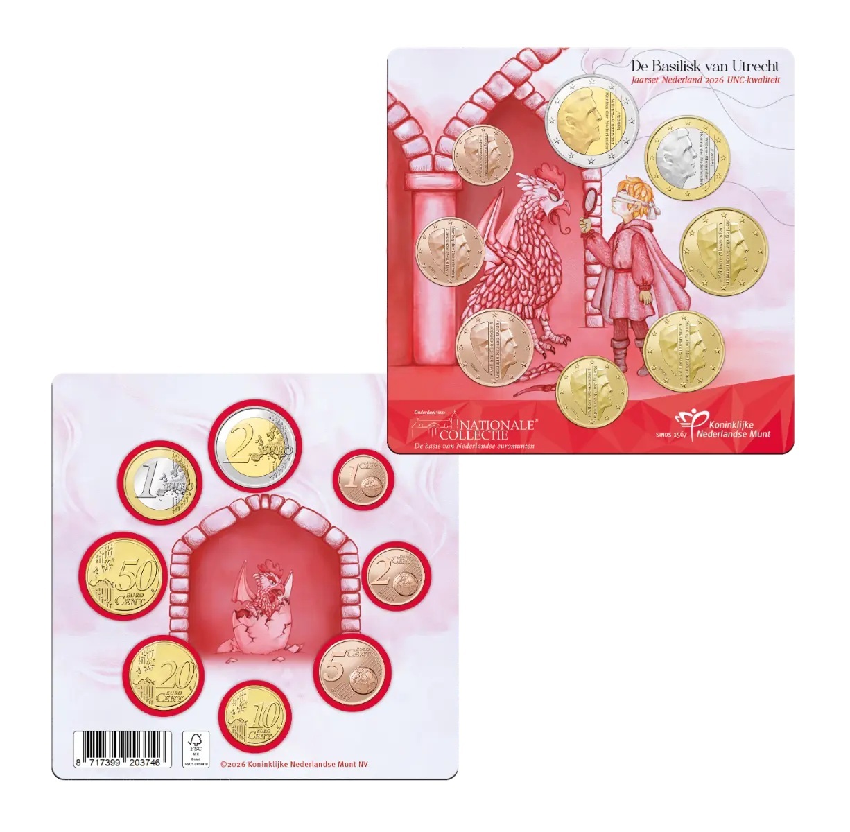 Pays-Bas - Coffret Euro 2026 - Le Basilic d'Utrecht – Image 5