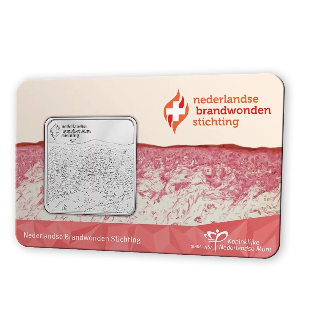 Pays-Bas - Médaille 2026 cupro-nickel BU - Fondation néerlandaise pour les grands brûlés