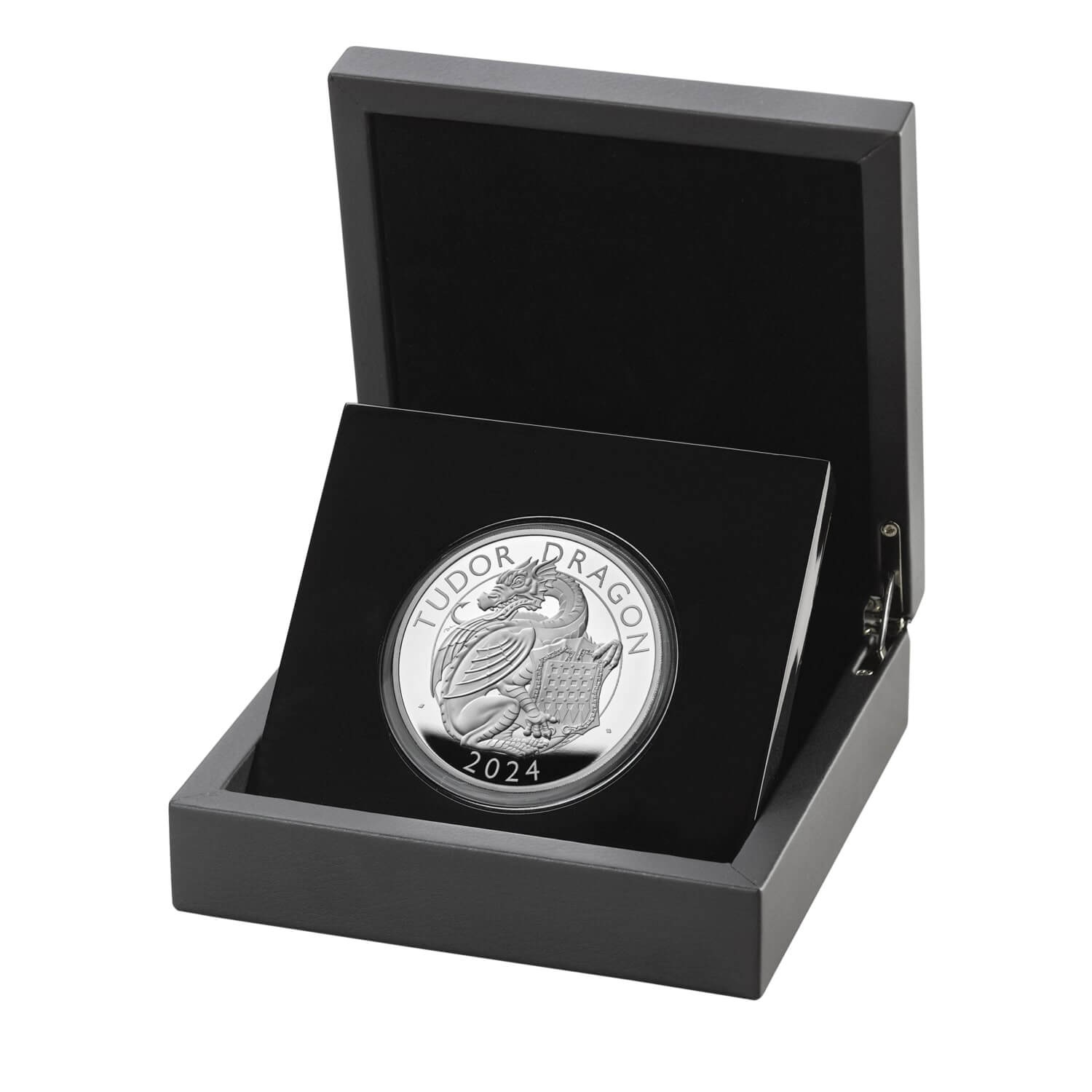 Royaume-Uni - Pièce 10 Pounds 2024 argent BE - Dragon des Tudor – Image 3