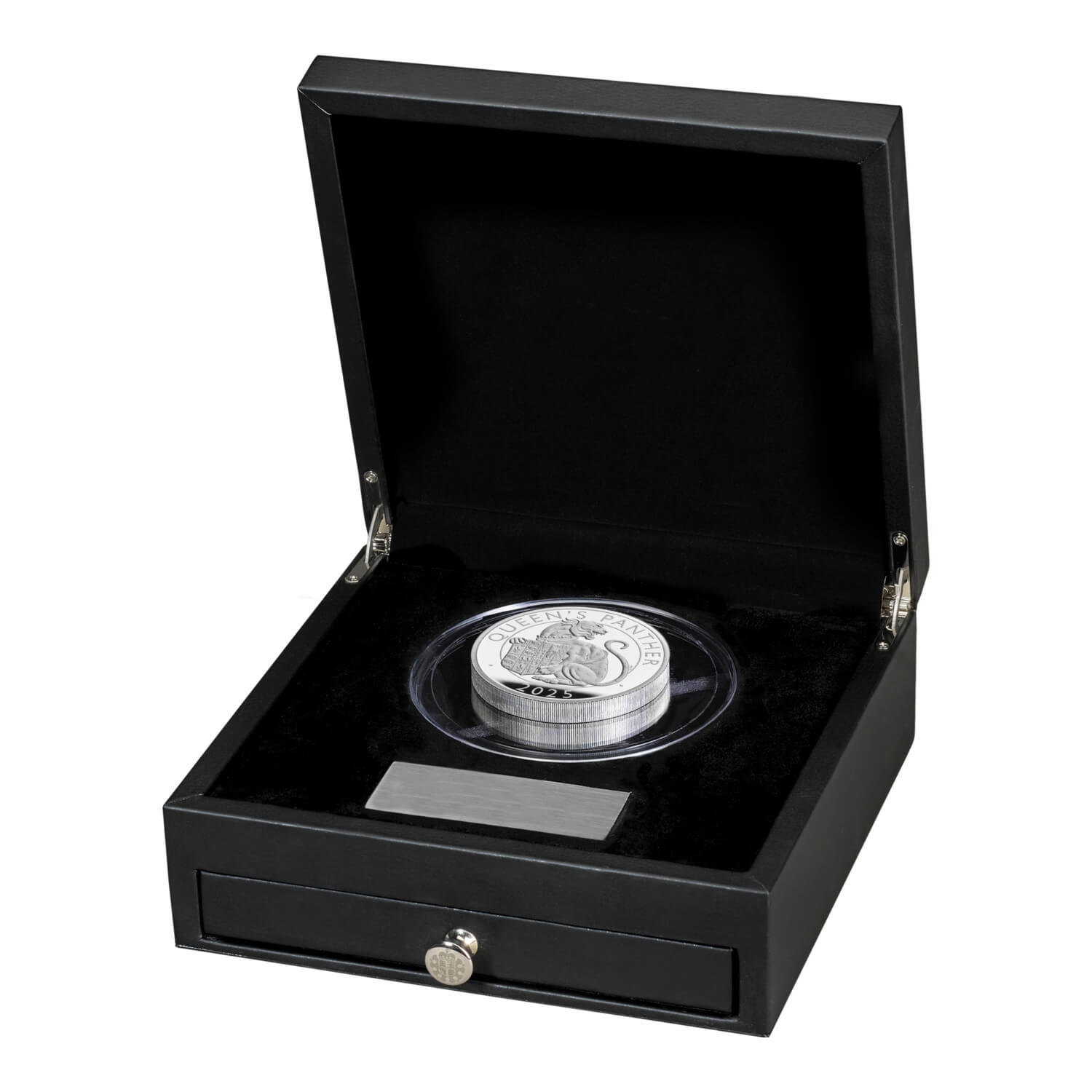 Royaume-Uni - Pièce 10 Pounds 2025 argent BE - Panthère de la reine – Image 3