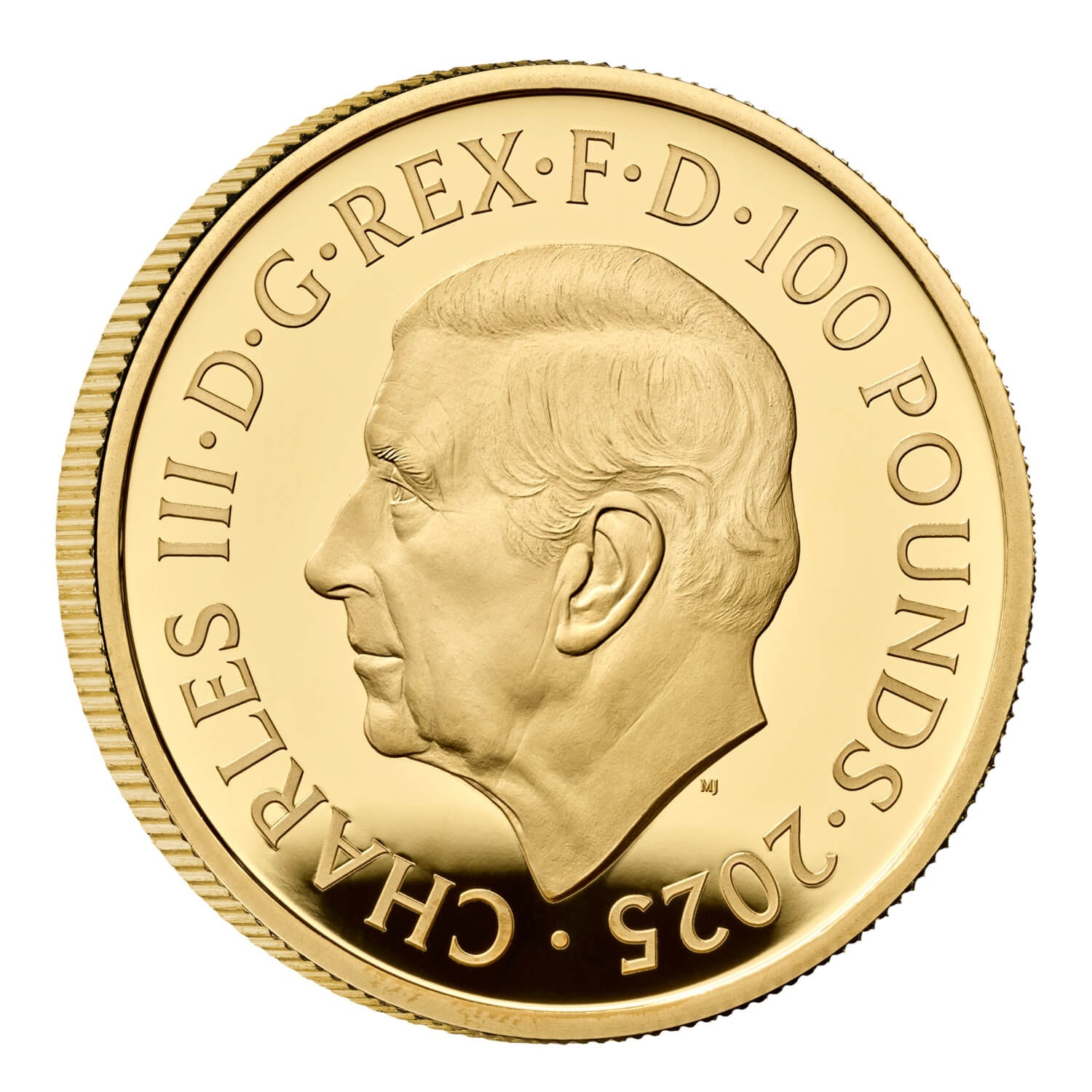 Royaume-Uni - Pièce 100 Pounds 2025 or BE - Panthère de la reine – Image 2
