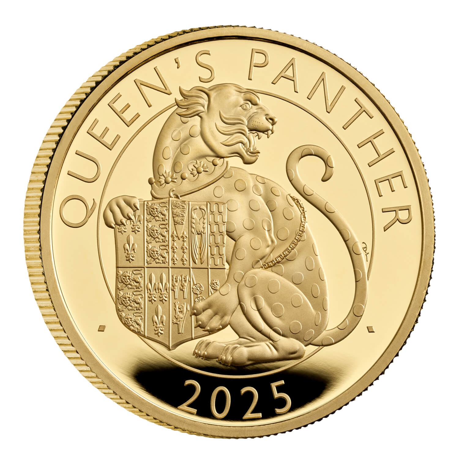 Royaume-Uni - Pièce 100 Pounds 2025 or BE - Panthère de la reine