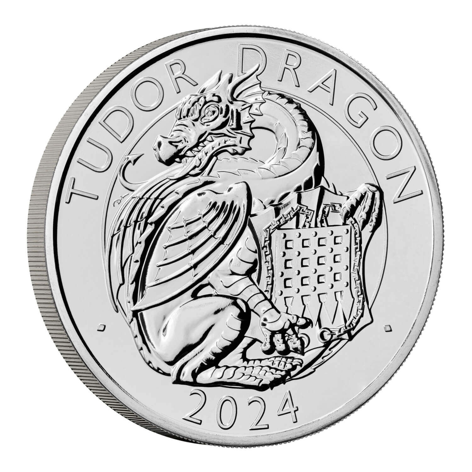 Royaume-Uni - Pièce 5 Pounds 2024 cupro-nickel BU - Dragon des Tudor