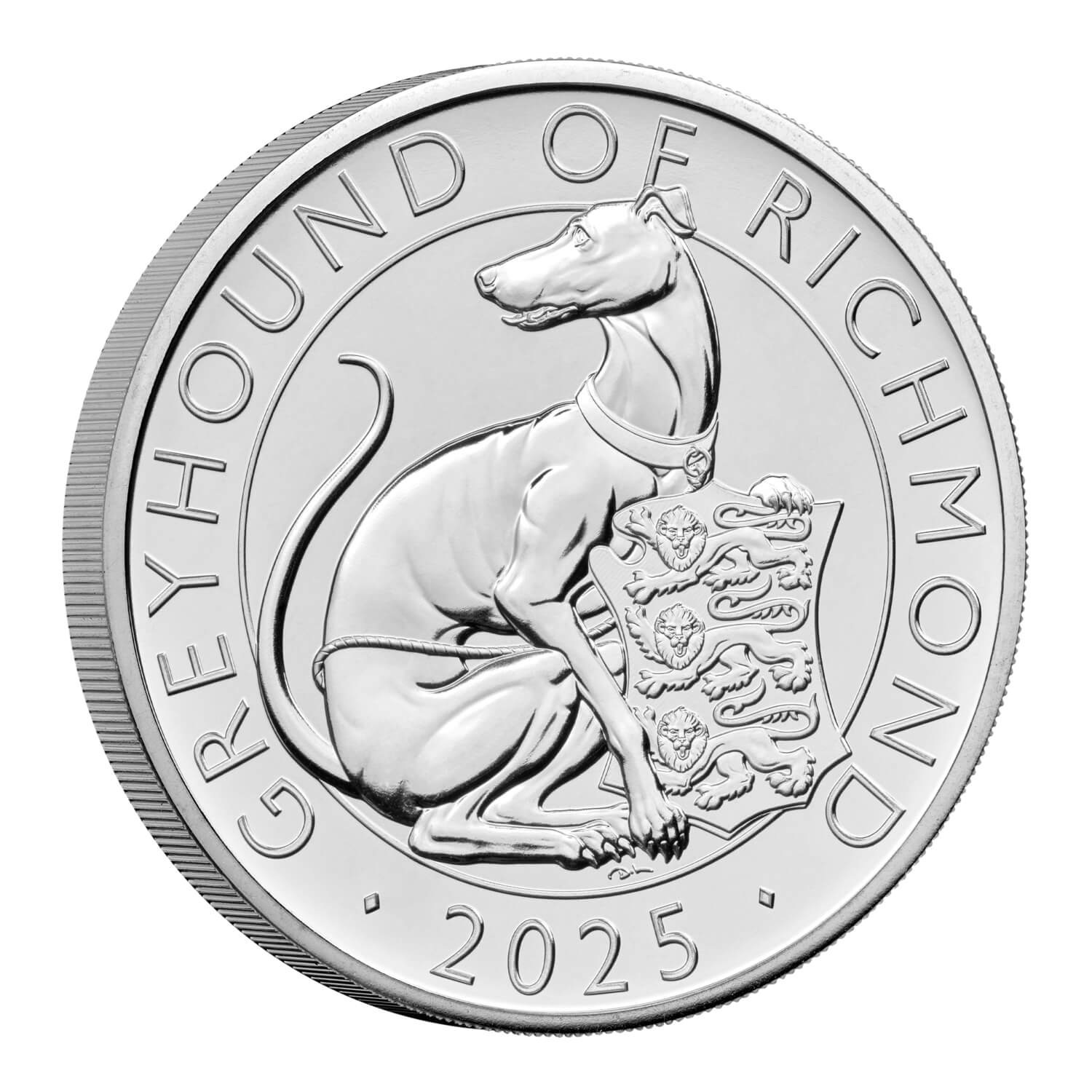 Royaume-Uni - Pièce 5 Pounds 2025 cupro-nickel BU - Lévrier de Richmond