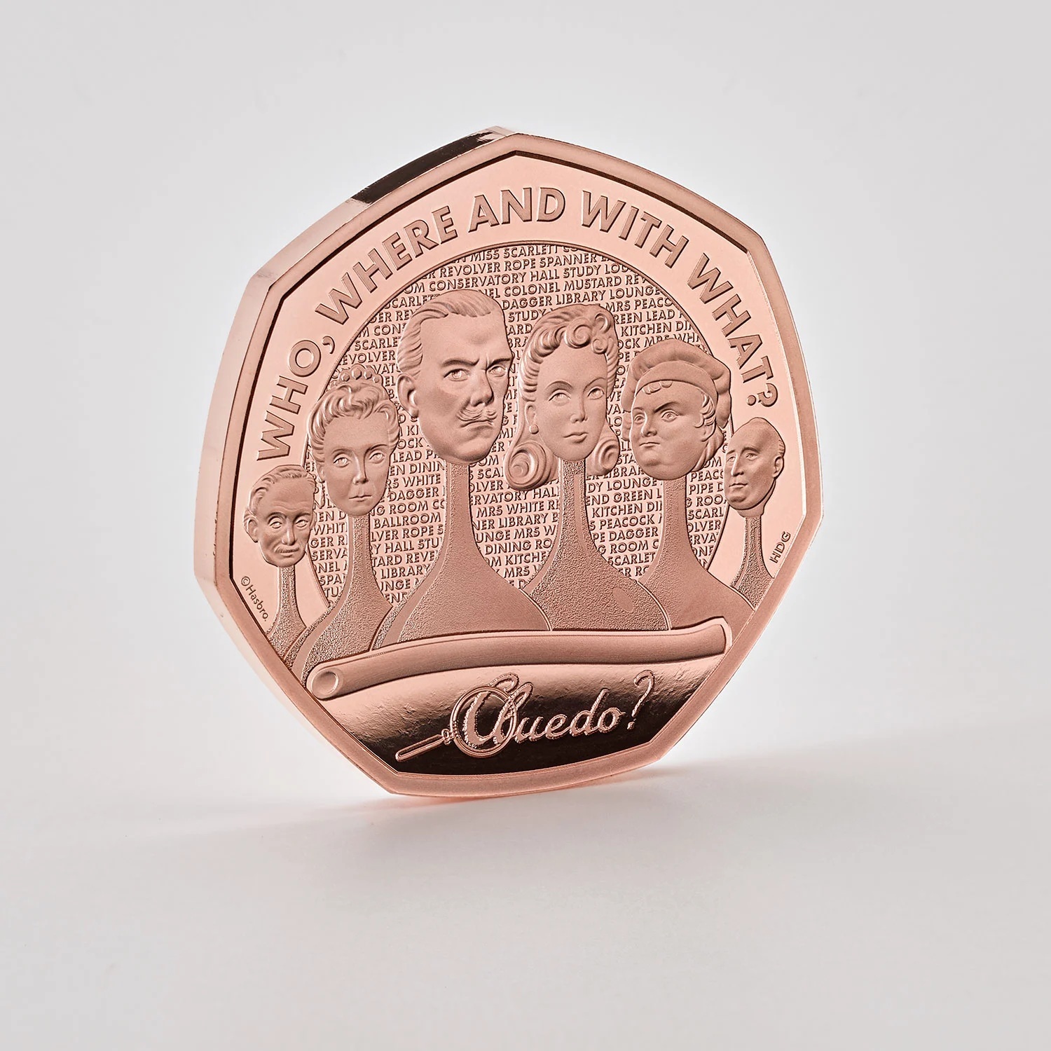 Royaume-Uni - Pièce 50 Pence 2026 or BE - Cluedo – Image 5