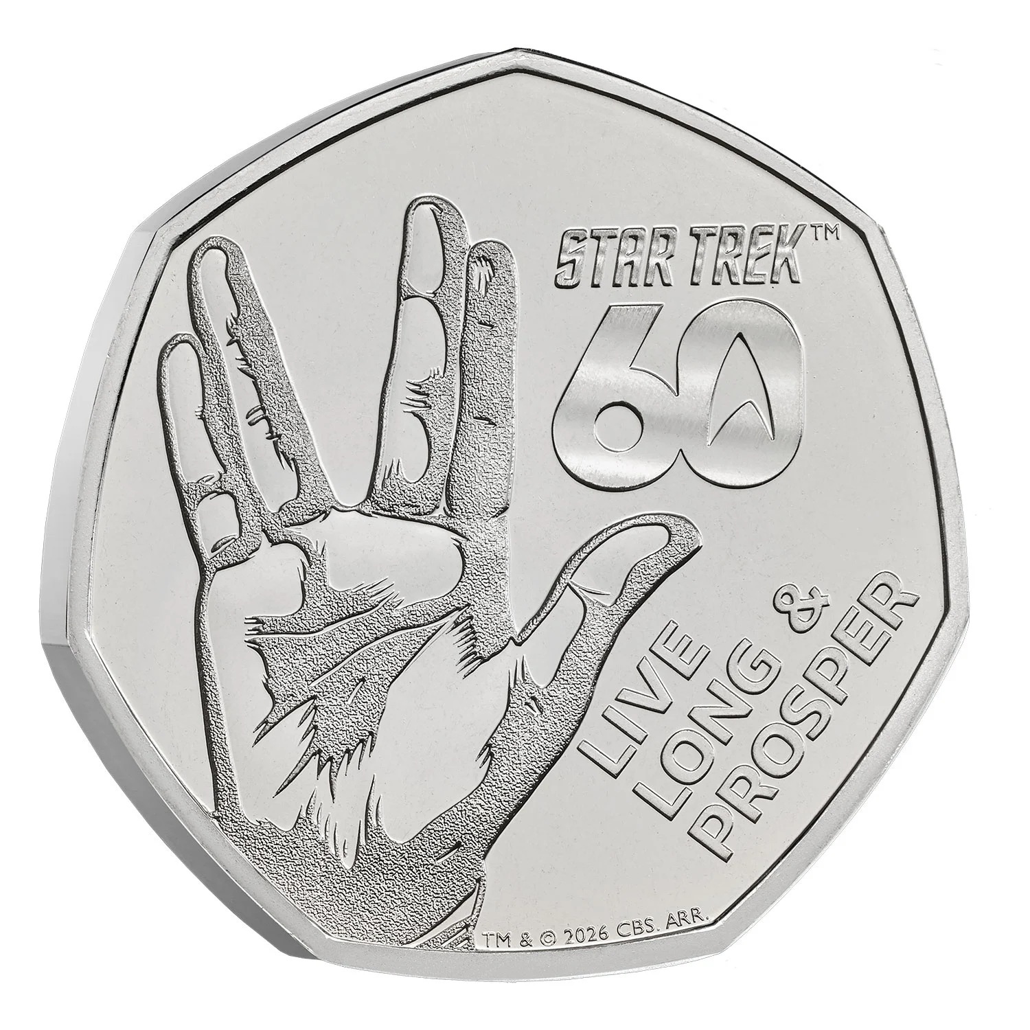 Royaume-Uni - Pièce 50 Pence 2026 cupro-nickel BU - Longue vie et prospérité