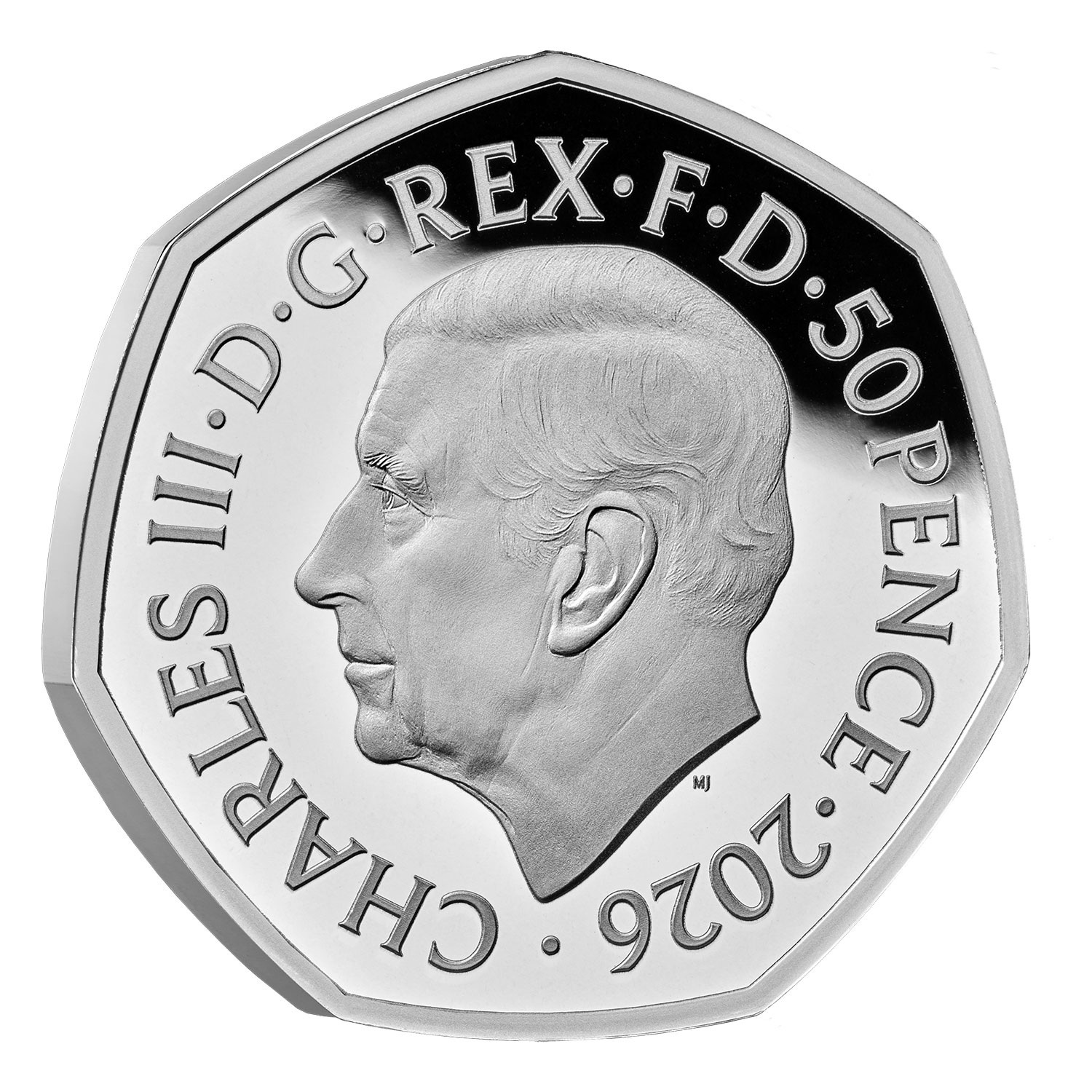 Royaume-Uni - Pièce 50 Pence 2026 argent BE - Longue vie et prospérité – Image 2