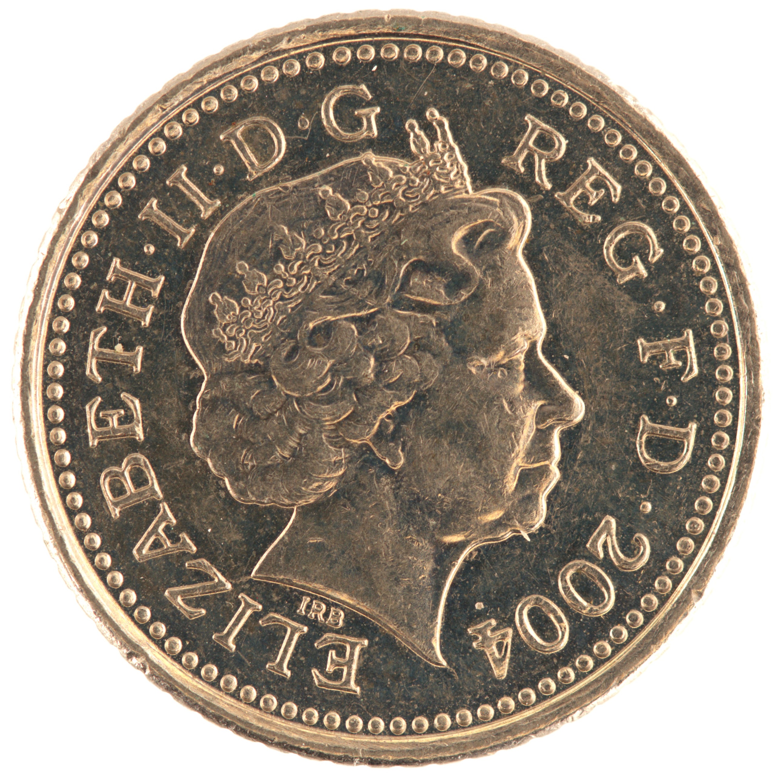 Royaume-Uni - Pièce 5 Pence 2004 cupro-nickel - Elisabeth II / Chardon couronné