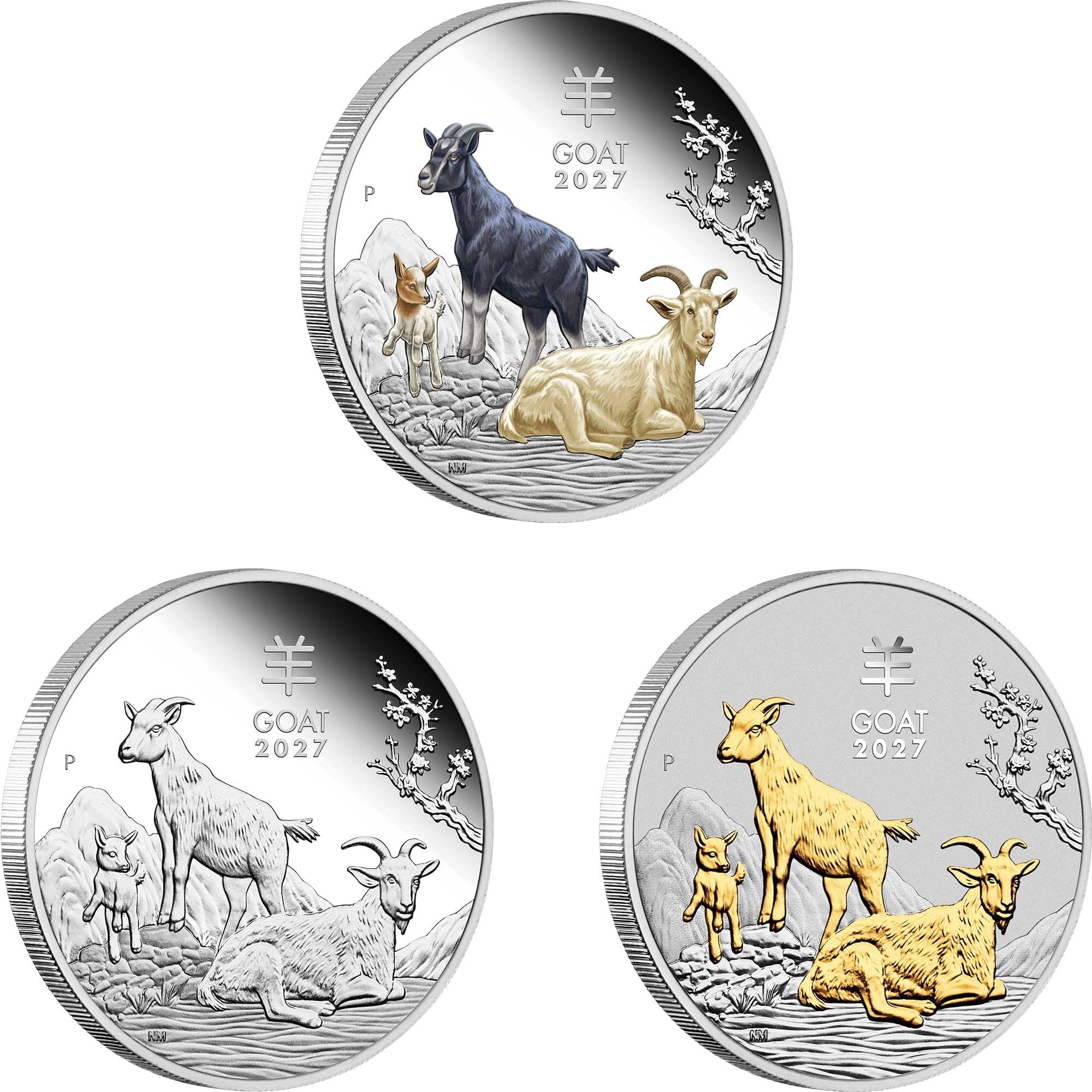 Australie - Coffret Dollars 2027 argent - Année lunaire de la Chèvre – Image 5