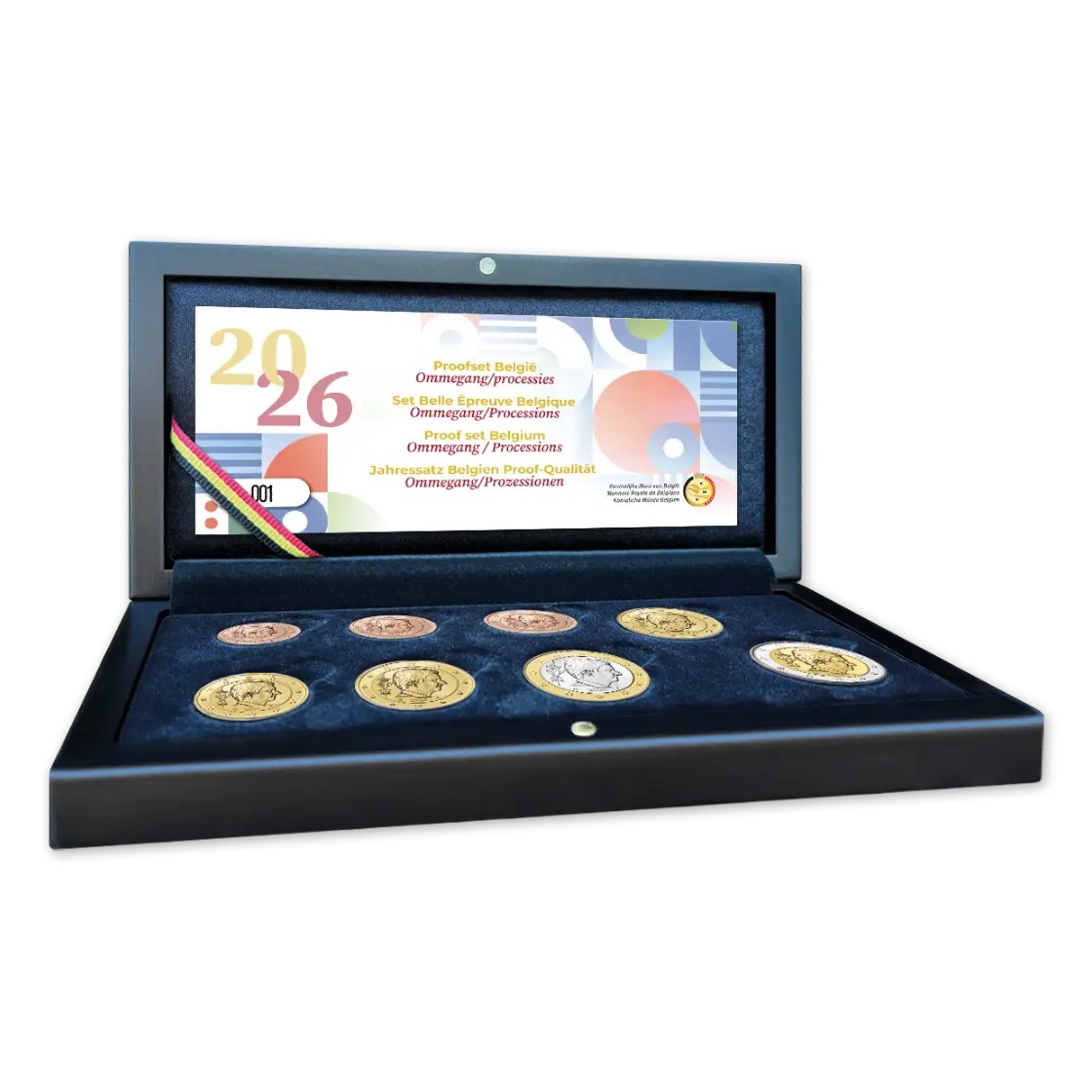 Belgique - Coffret Euro 2026 BE - Ommegang et Processions – Image 3