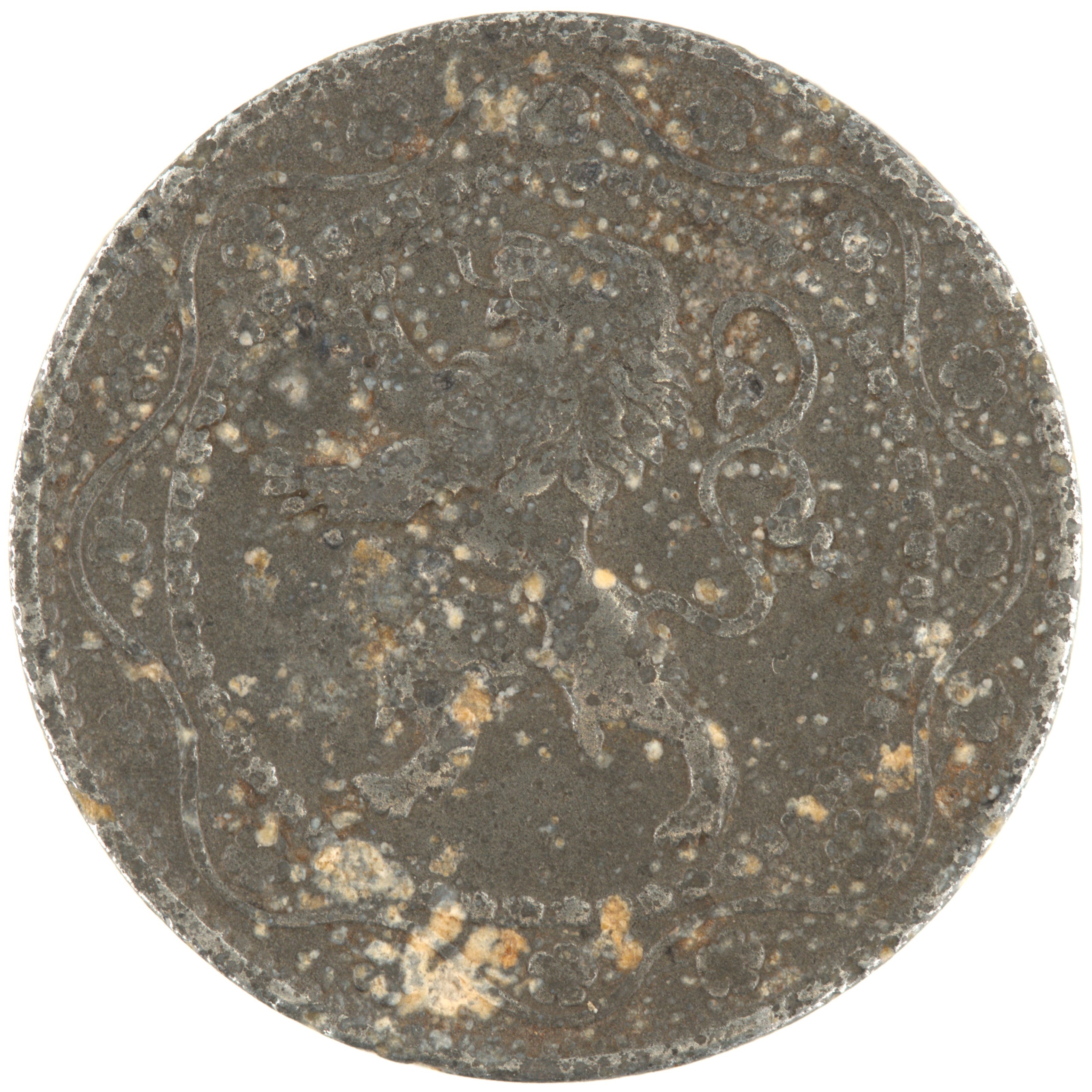 Belgique - Pièce 25 Centimes (ou 25 Centiemen) 1918 zinc - Lion héraldique – Image 2