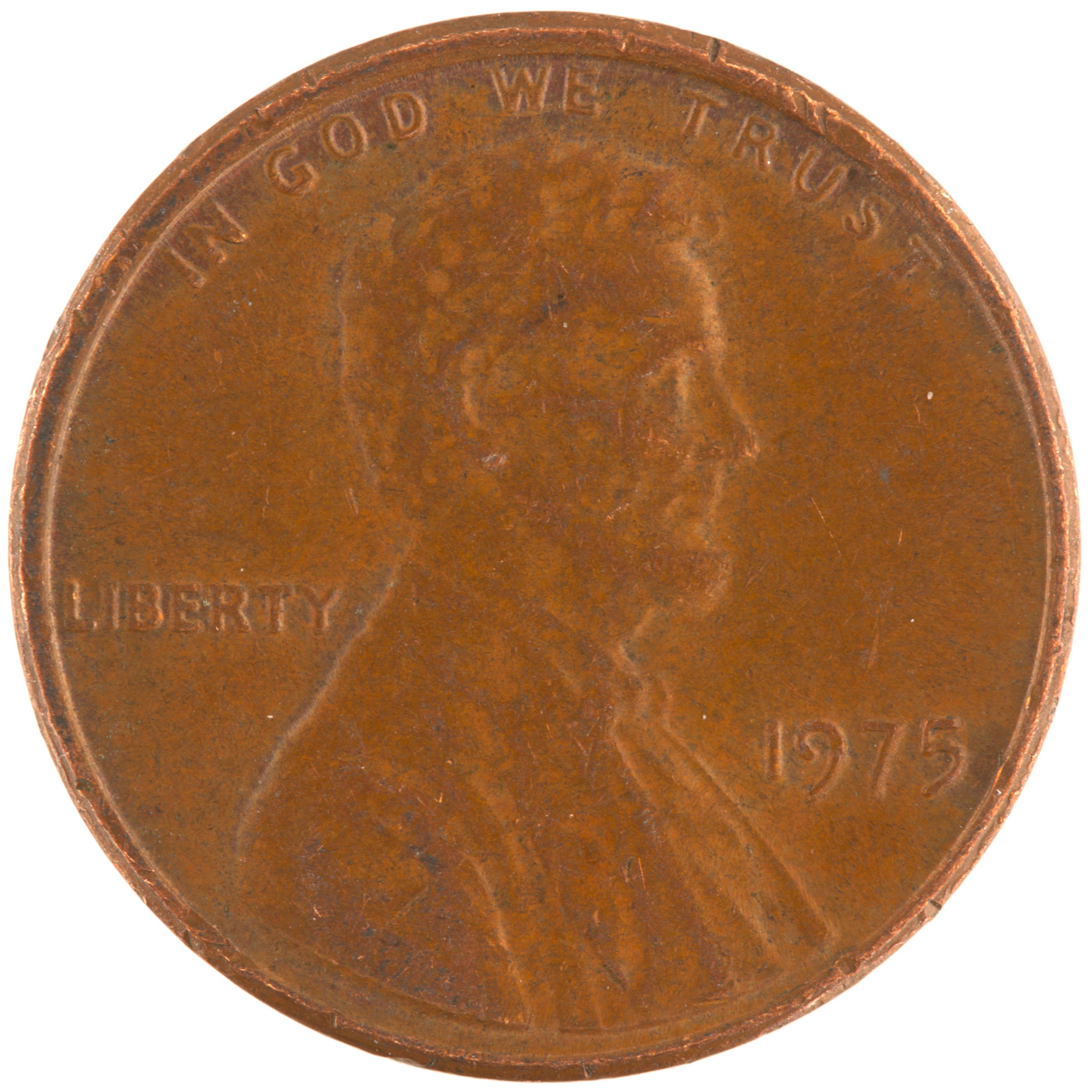 Etats-Unis d'Amérique - Pièce One Cent 1975 cuivre-zinc - Lincoln / Mémorial