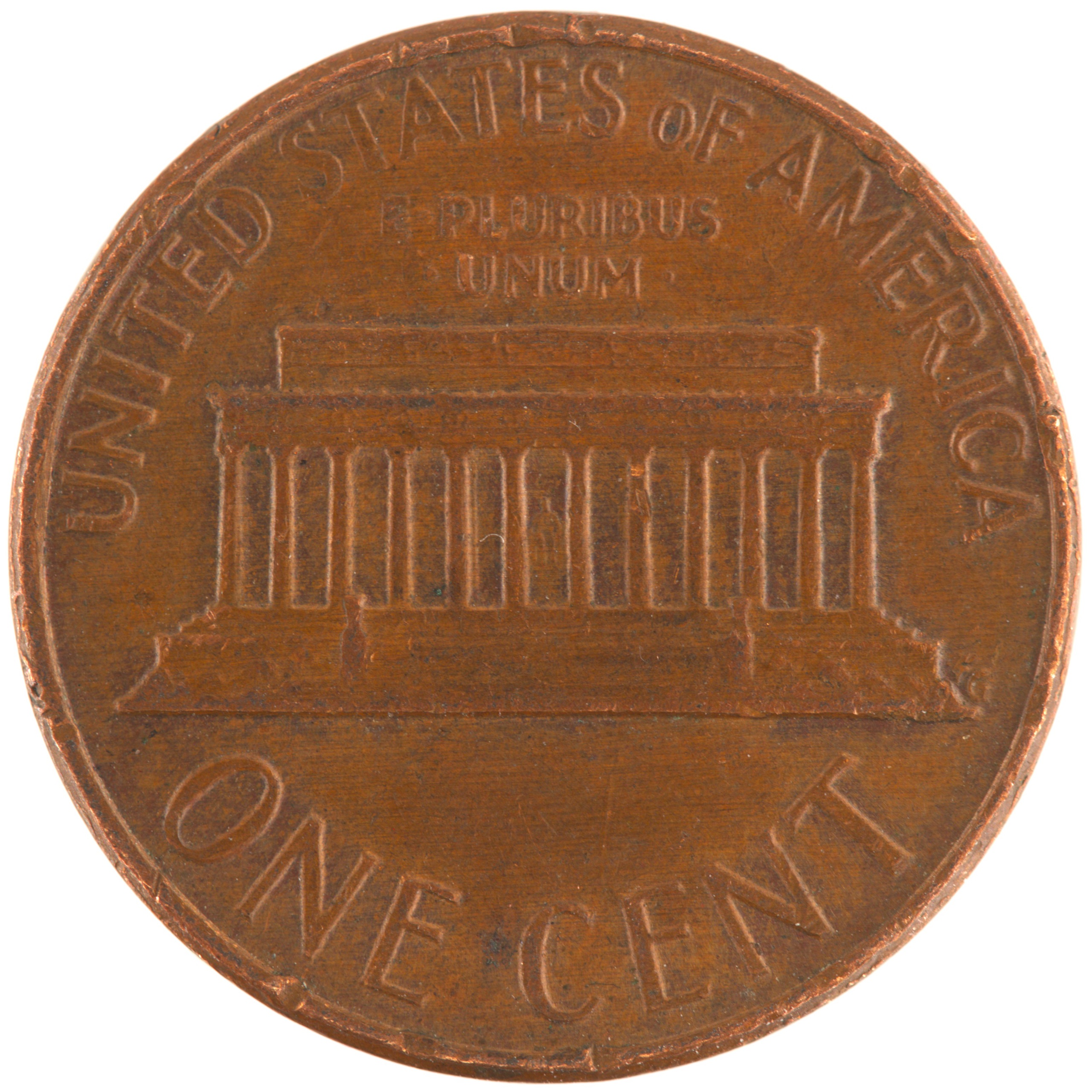 Etats-Unis d'Amérique - Pièce One Cent 1975 cuivre-zinc - Lincoln / Mémorial – Image 2