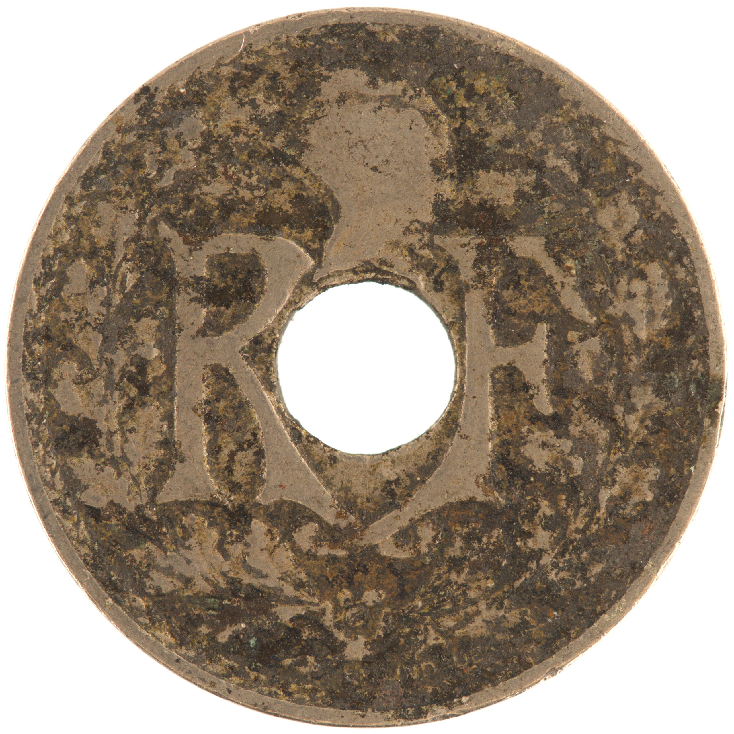 France - Pièce 10 Centimes 1917 cupro-nickel - Lindauer – Image 2