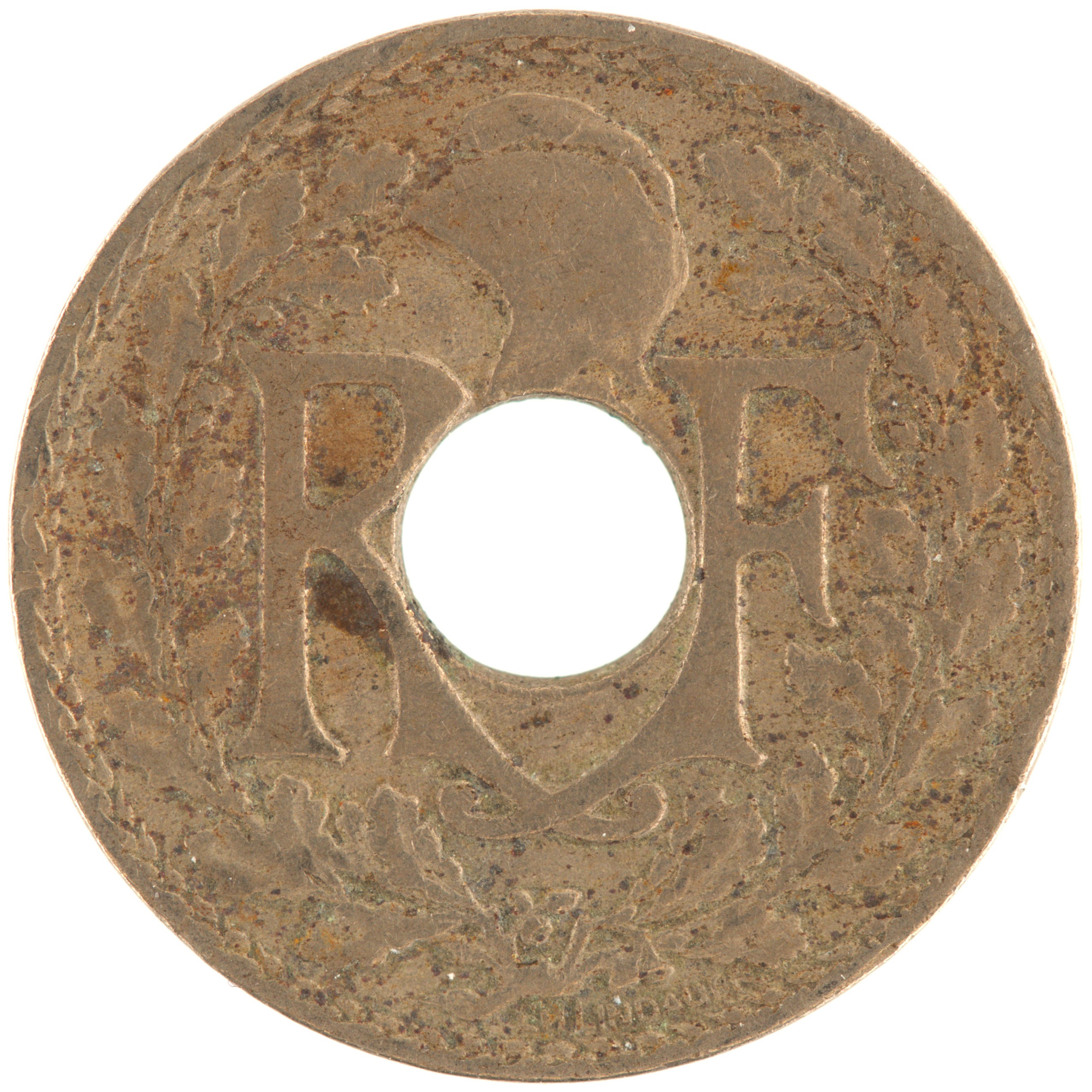 France - Pièce 10 Centimes 1917 cupro-nickel - Lindauer – Image 2