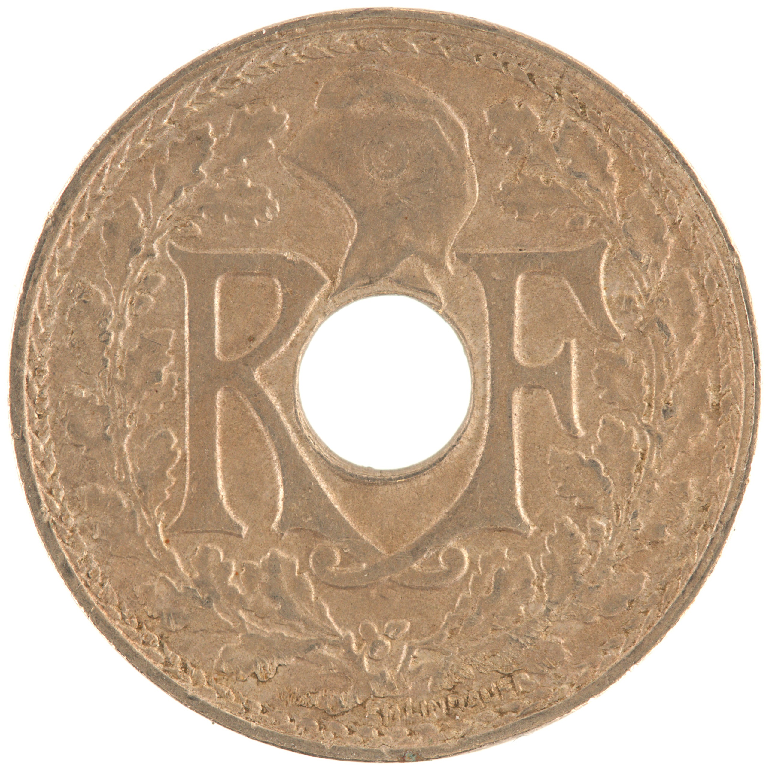 France - Pièce 10 Centimes 1917 cupro-nickel - Lindauer – Image 2