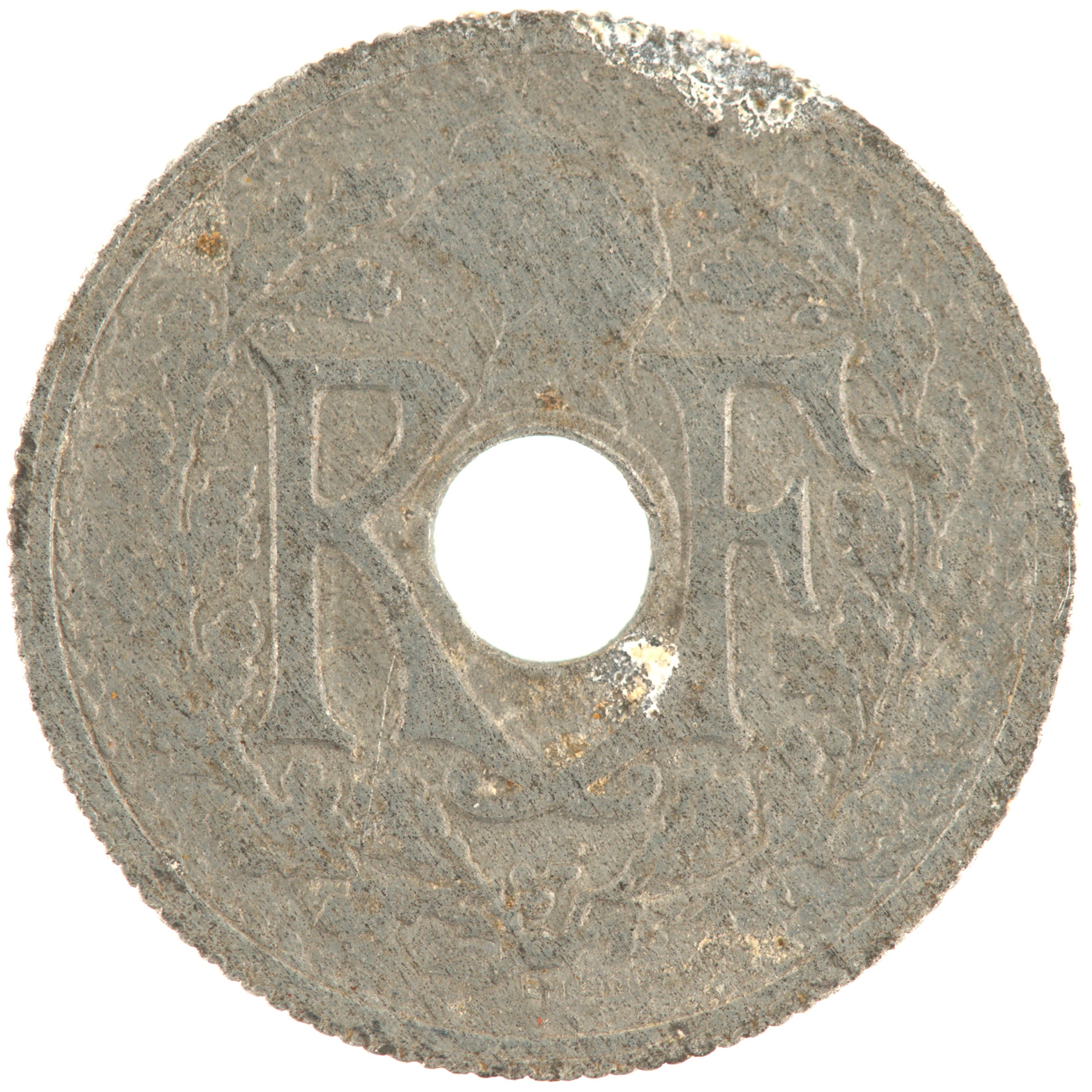 France - Pièce 10 Centimes 1945 zinc - Lindauer, petit module – Image 2