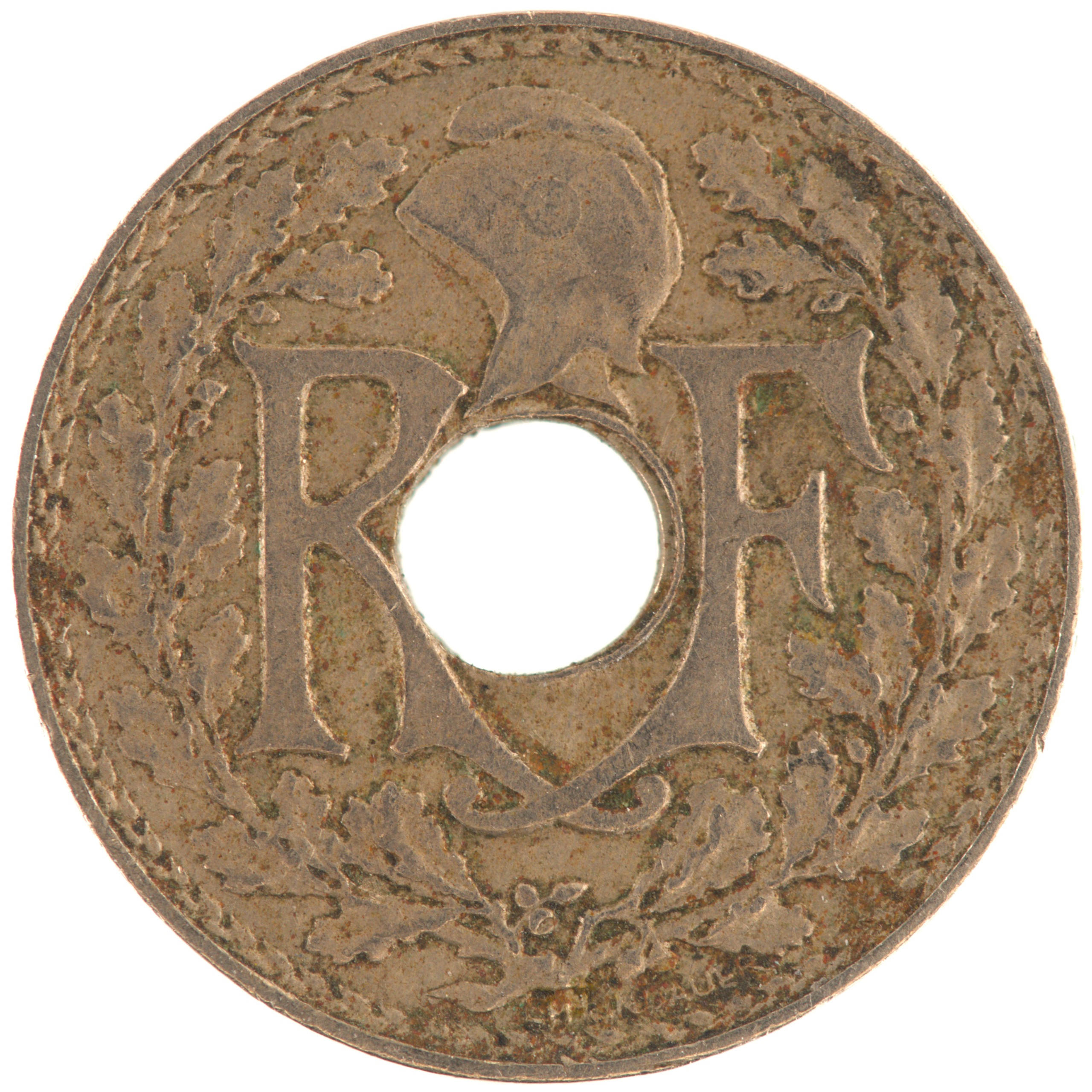 France - Pièce 5 Centimes 1936 cupro-nickel - Lindauer, petit module – Image 2
