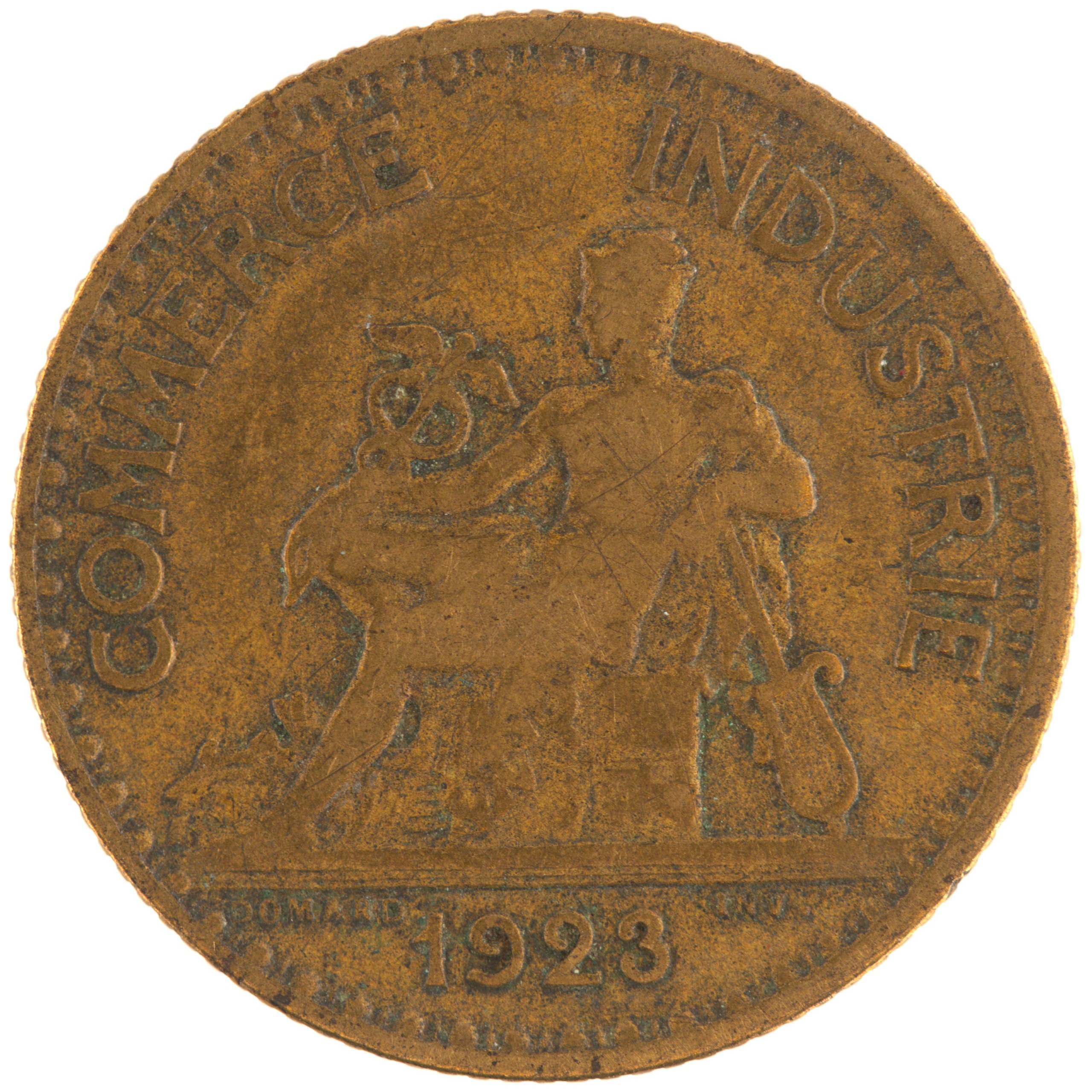 France - Pièce Bon pour 1 Franc 1923 bronze-aluminium - Chambres de Commerce