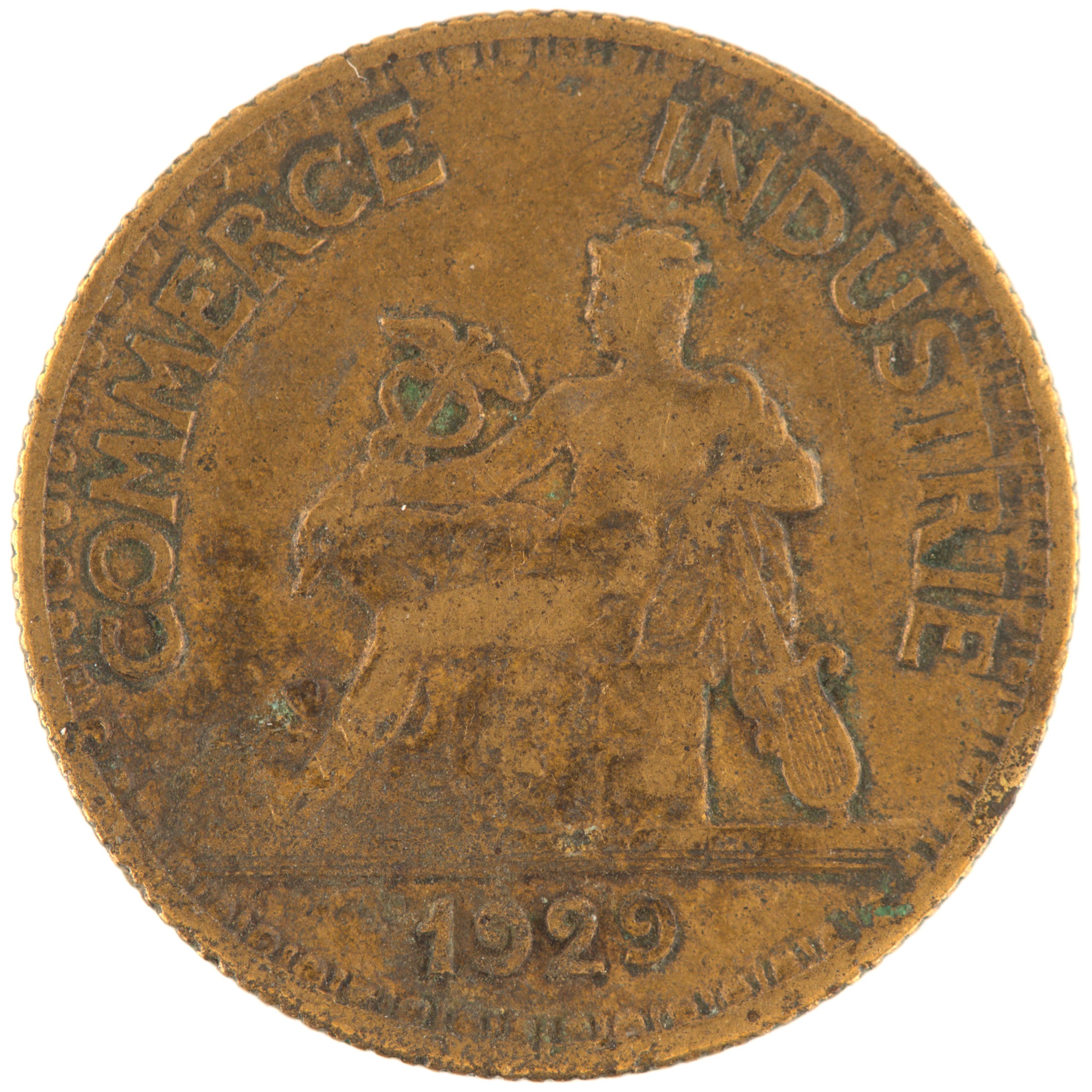 France - Pièce Bon pour 50 Centimes 1929 bronze-aluminium - Chambres de Commerce