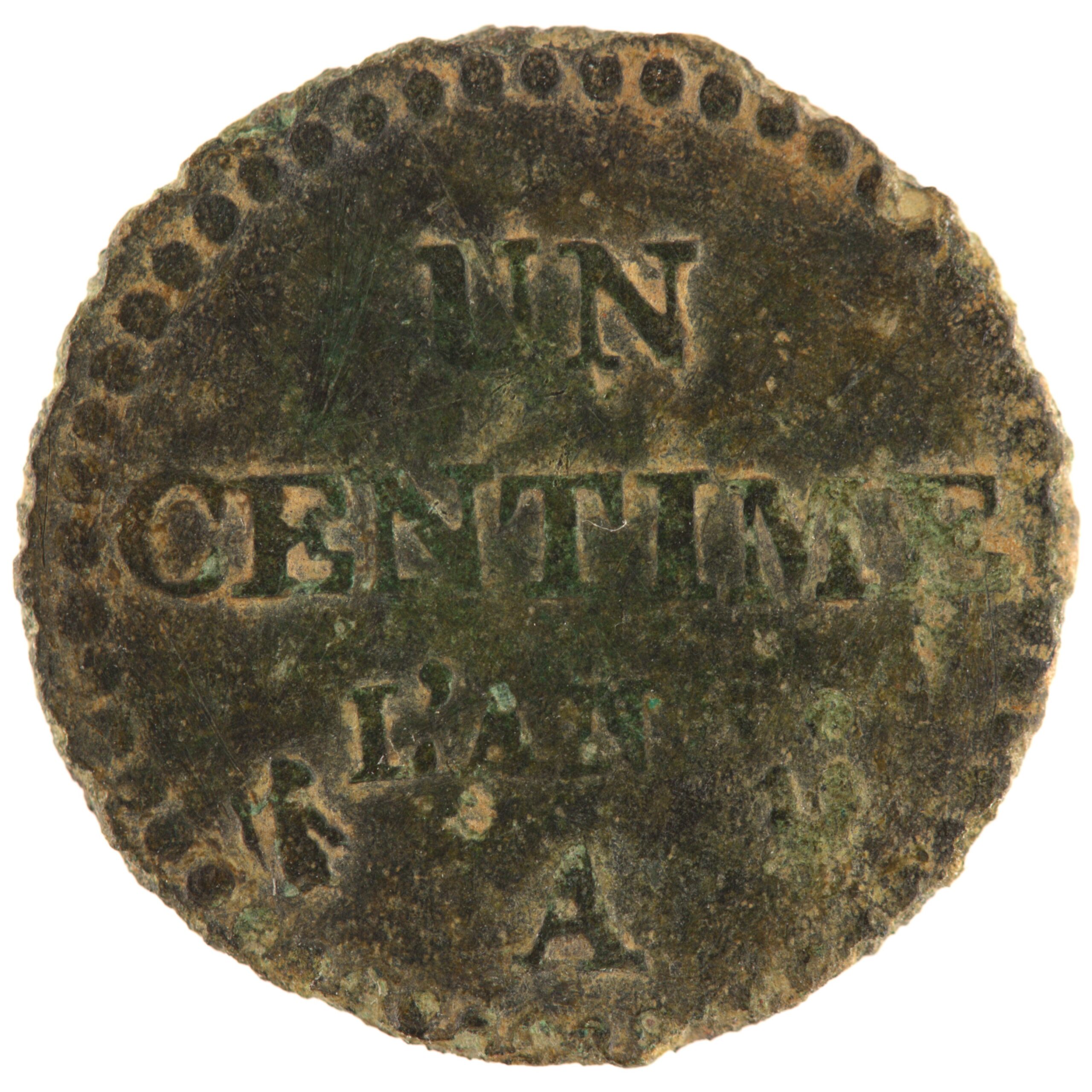 France - Pièce Un Centime (millésime non identifié) cuivre - Dupré
