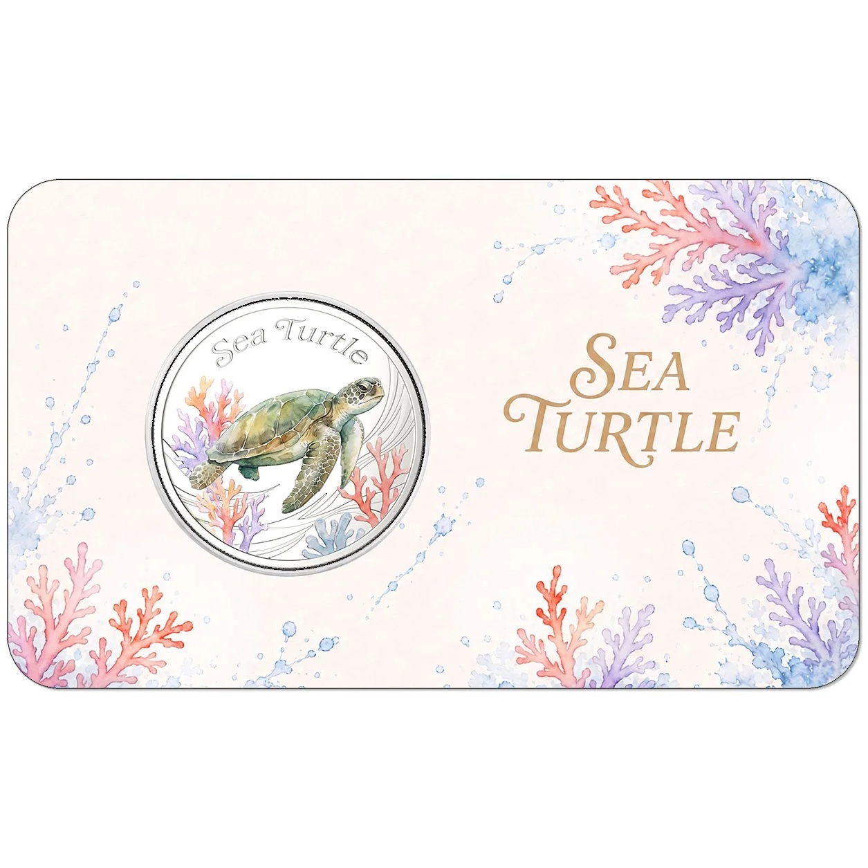 Iles Salomon - Pièce Half Dollar 2026 fer BE - Tortue marine