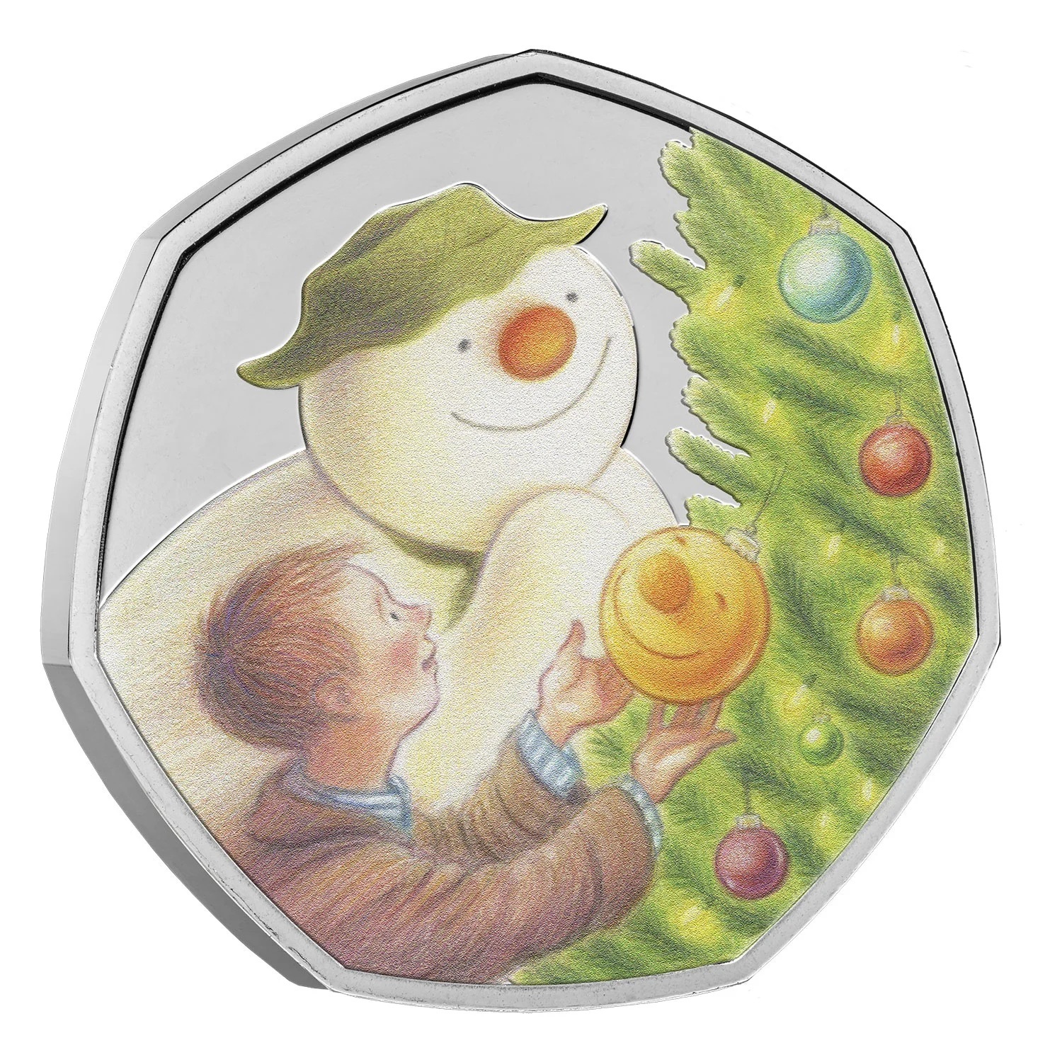 Royaume-Uni - Pièce 50 Pence 2026 cupro-nickel BU - Le Bonhomme de neige