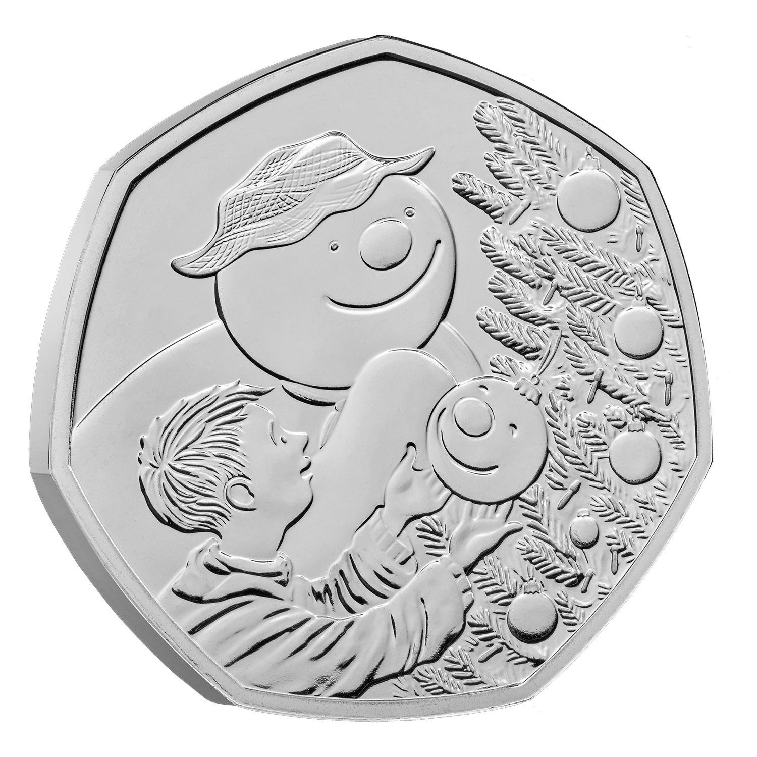 Royaume-Uni - Pièce 50 Pence 2026 cupro-nickel BU - Le Bonhomme de neige