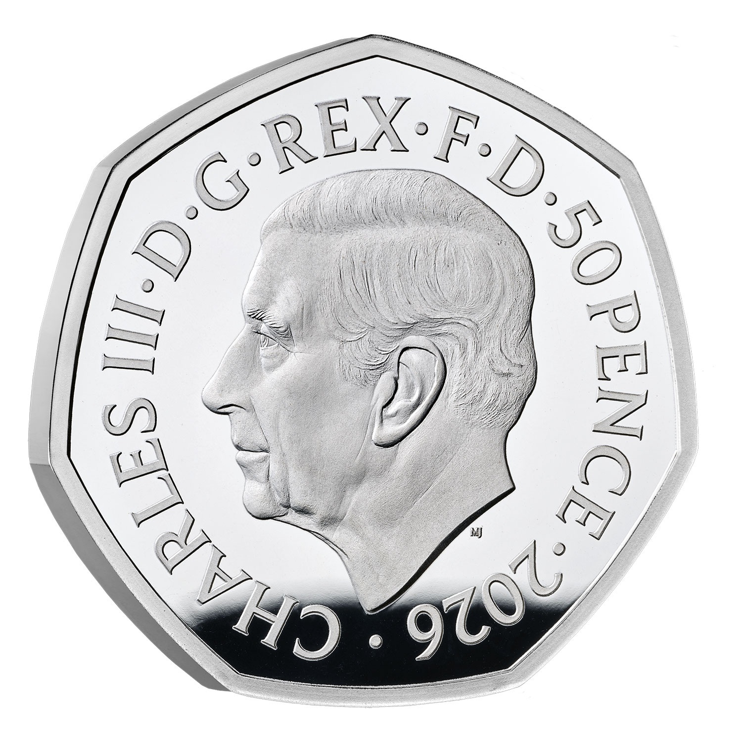 Royaume-Uni - Pièce 50 Pence 2026 argent BE - Le Bonhomme de neige – Image 2